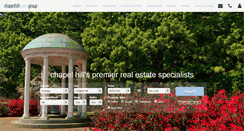 Desktop Screenshot of chapelhillrealty.com